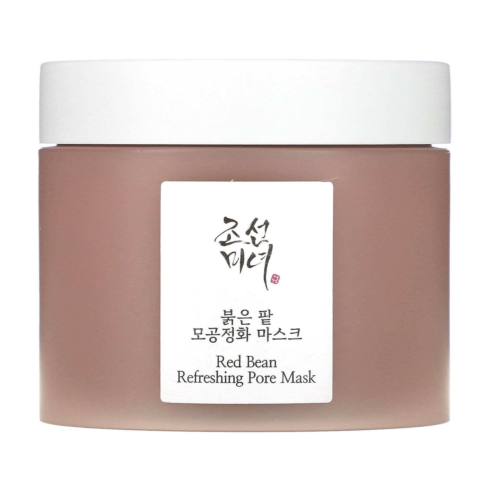 Очищувальна глиняна маска для обличчя Beauty of Joseon Red Bean Refreshing Pore Mask з червоною квасолею, 140 мл